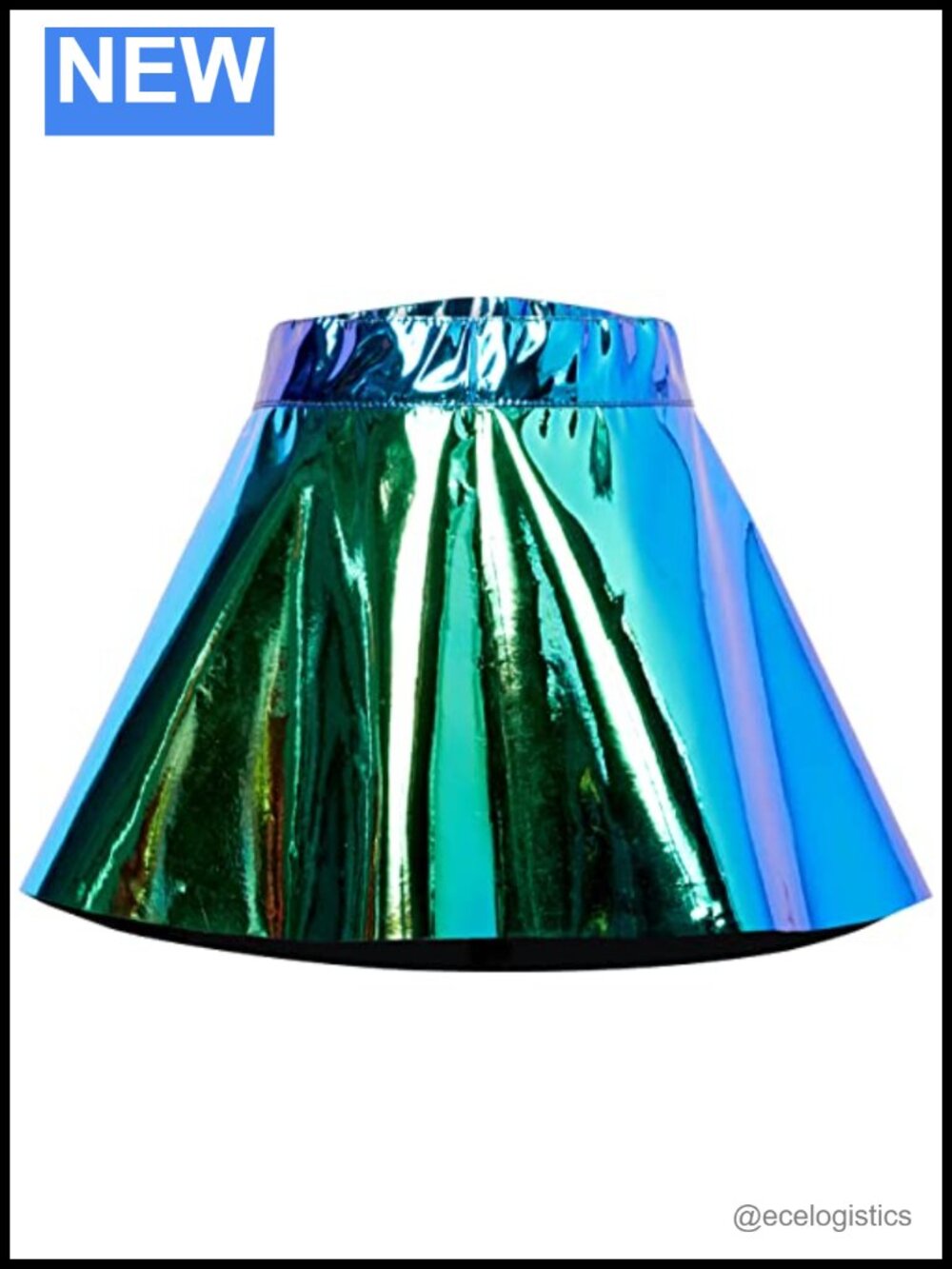 Mini Skater Skirt Blowout Zipper Closure
